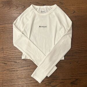 Roxy Long Sleeve Crop Top